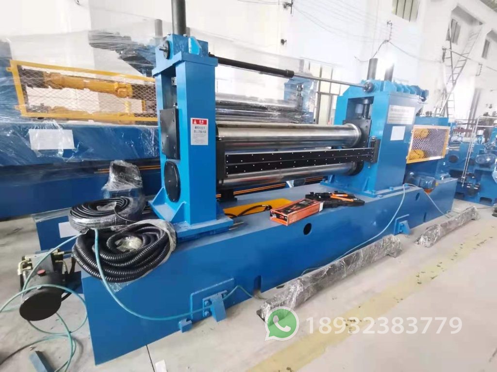 double blade steel coil slitting line