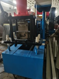 garage door track roll forming machine