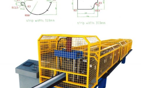 Gutter Roll Forming Machine