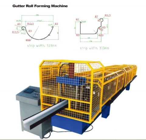 Gutter Roll Forming Machine