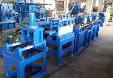 flat bar leveling and cut to length line machine