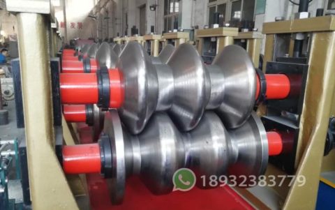 Three Waves highway guardrail machine