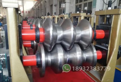 Three Waves highway guardrail machine