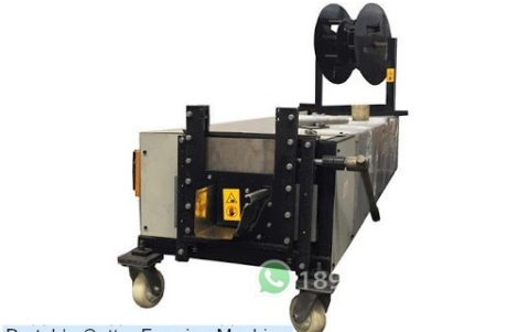 portable gutter roll forming machine