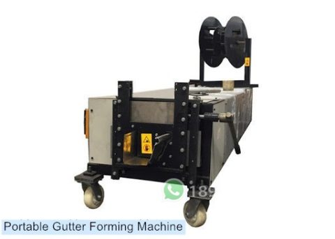 portable gutter roll forming machine